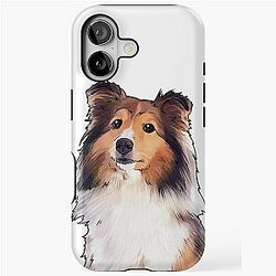Shetland Sheepdog Sheltie iPhone Tough Case