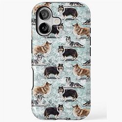 The Shetland Sheepdog Sheltie iPhone Tough Case