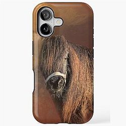 Mini Shetland Pony Tough Case for iPhone