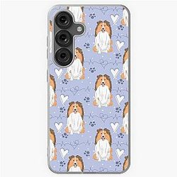 LOVE Sable Sheltie Dog Shetland Sheepdog Samsung Galaxy Soft Case