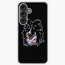 Cool And Shetland Sheepdog Geometric Samsung Galaxy Soft Case
