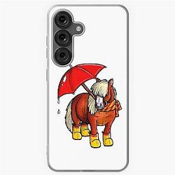 Rainy day Shetland pony soft case