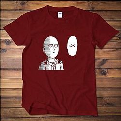 One Punch Man Tee heißes Thema Anime Baumwolle T-Shirts WS2302