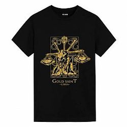 Saint Seiya Libra schwarz Shirts Best Anime Shirts WS2302