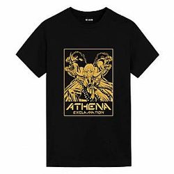 Saint Seiya Athena Exclamation Shirt Anime Clothes For Men WS2302
