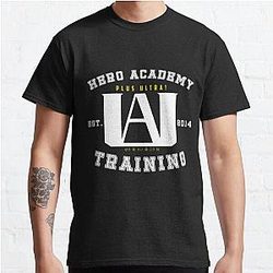 My Hero Academia Logo universitaire Classic T-Shirt Boutique Officielle RB0812