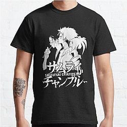 SAMURAI CHAMPLOO Classic T-Shirt Offical Store RB0812
