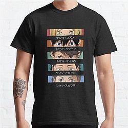 Haikyuu Setter Squad Graphic Eyes Close Up Classic T-Shirt Offical Store RB0812