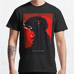 Cowboy Bebop Spike Silhouette Classic T-Shirt Offical Store RB0812