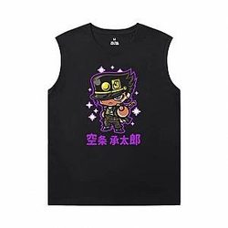 JoJo's Bizarre Adventure T-Shirts Hot Topic Anime Kujo Jotaro Men Sleeveless Tshirt WS2302