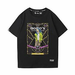 JoJo's Bizarre Adventure T-Shirts Vintage Anime Kujo Jotaro T-Shirt WS2302