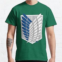 Scout Regiment Shield Classic T-Shirt Offical Store RB0812