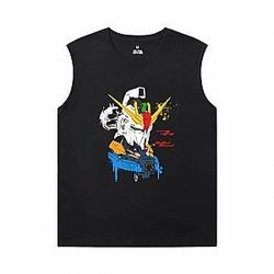 Gundam XXXL Sleeveless T Shirts Japanese Anime Shirt WS2302