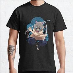 Inosuke Hashibira - Kimetsu No Yaiba Classic T-Shirt Offical Store RB0812