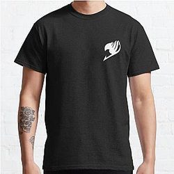 White Fairy Tail Symbol Classic T-Shirt Offical Store RB0812