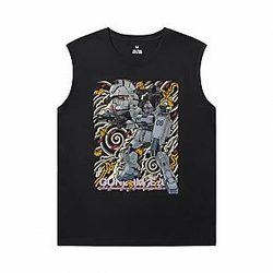 Vintage Anime Tshirt Gundam Boys Sleeveless Tshirt WS2302