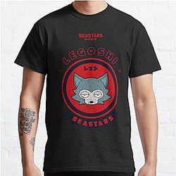 BEASTARS: LEGOSHI CHIBI (GRUNGE STYLE) Classic T-Shirt Offical Store RB0812