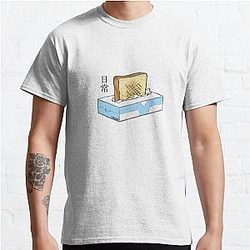 Nichijou - Tissue box Toaster Classic T-Shirt Offical Store RB0812