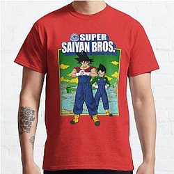 Super Saiyan Bros. Classic T-Shirt Offical Store RB0812