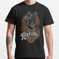 Haikyuu Team Types: Karasuno Black Classic T-Shirt Offical Store RB0812