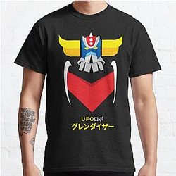 Grendizer - Color and japanese writing Classic T-Shirt Offical Store RB0812