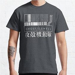 GHOST IN THE SHELL - with Japanese Classic T-Shirt Offical Store RB0812