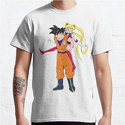 Goku und Sailor Moon Classic T-Shirt Offical Store RB0812