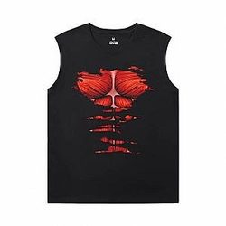 Attack on Titan T-Shirt Vintage Anime Full Sleeveless T Shirt WS2302
