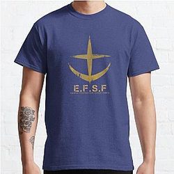 Mobiler Anzug Gundam: EFSF Classic T-Shirt Offical Store RB0812