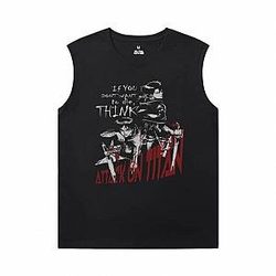 Attack on Titan Boys Sleeveless Tshirt Anime Tees WS2302