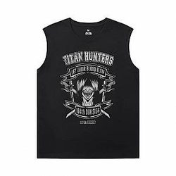 Hot Topic Anime Tshirt Attack on Titan Boys Sleeveless T Shirts WS2302