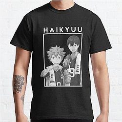 hinata and Kageyama Haikyuu Classic T-Shirt Offical Store RB0812