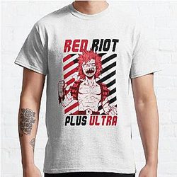Eijiro Kirishima (Red Riot) PLUS ULTRA Classic T-Shirt Offical Store RB0812
