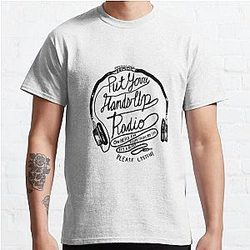Hände hoch! Geschenk Mic! Klassisches T-Shirt Offical Store RB0812