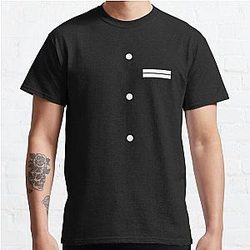 Demon Slayer Corps Uniform Buttons (FRONT) Classic T-Shirt Offical Store RB0812