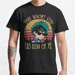 Das war nicht sehr Plus Ultra von Ihnen / Deku Classic T-Shirt Offical Store RB0812
