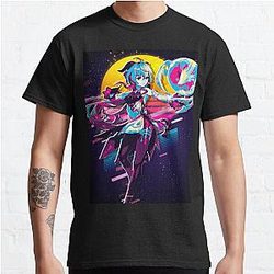 Genshin Impact - Ganyu *80s retro* Classic T-Shirt Offical Store RB0812