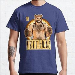 ADAM LIKES HUGS - BEAR PRIDE Classic T-Shirt Offical Store RB0812