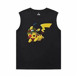 Pokemon Tee Qualität Xxl ärmellose T Shirts WS2302