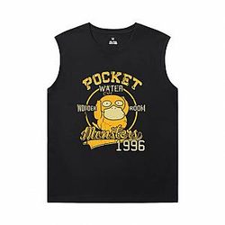 Personalised Shirts Pokemon Mens Sleeveless T Shirts WS2302
