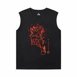 Hot Topic Tshirts Anime One Piece Men'S Sleeveless Muscle T Shirts WS2302