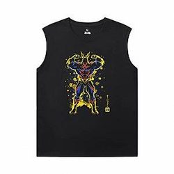 My Hero Academia Sleeveless Round Neck T Shirt Japanese Anime Cotton T-Shirts WS2302