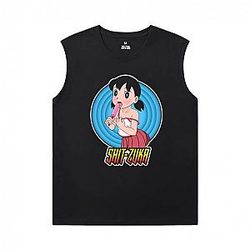 Cotton Cat Shirts Doraemon Sleeveless T Shirts Online WS2302