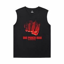 Anime Shirts One Punch Man Basketball Sleeveless T Shirt WS2302