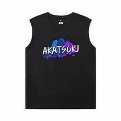 Naruto Shirt Hot Topic Anime Men'S Sleeveless Muscle T Shirts WS2302