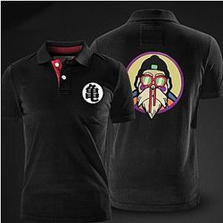 Dragon Ball Master Roshi Polo Shirt Schwarz Herren Polo WS2302