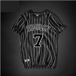 Slam Dunk No.7 Miyagi Ryota Tshirt Men Black Tee WS2302