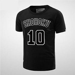Slam Dunk Hanamichi Sakuragi Tee Red Men Tshirt WS2302
