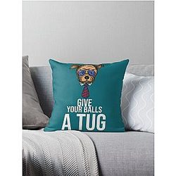 Shoresy For 2024 - shoresy give your balls a tug Throw Pillow