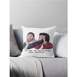 Shoresy and Goody Throw Pillow